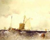 At the English Coast - 理查德·帕克斯·伯宁顿